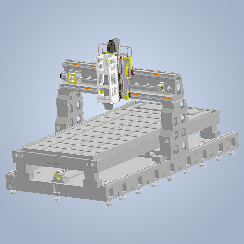 CNC a portale a tre assi ad alta velocità EB1530 (immagini 2)