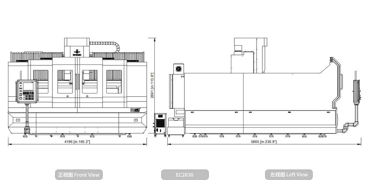 EC2630 고속 3축 갠트리 CNC (이미지 5)