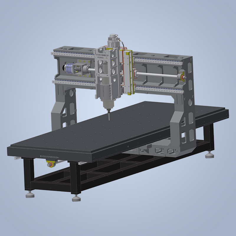 PD1326 CNC Gantri Tiga Paksis Kelajuan Tinggi (imej 2)