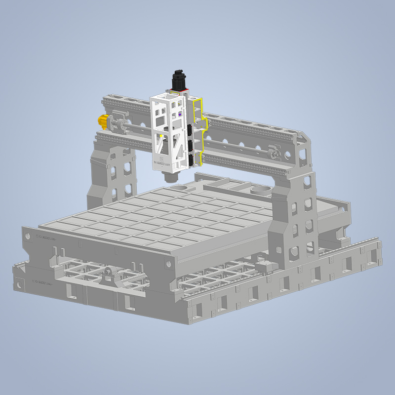 E2020 고속 3축 갠트리 CNC (이미지 2)